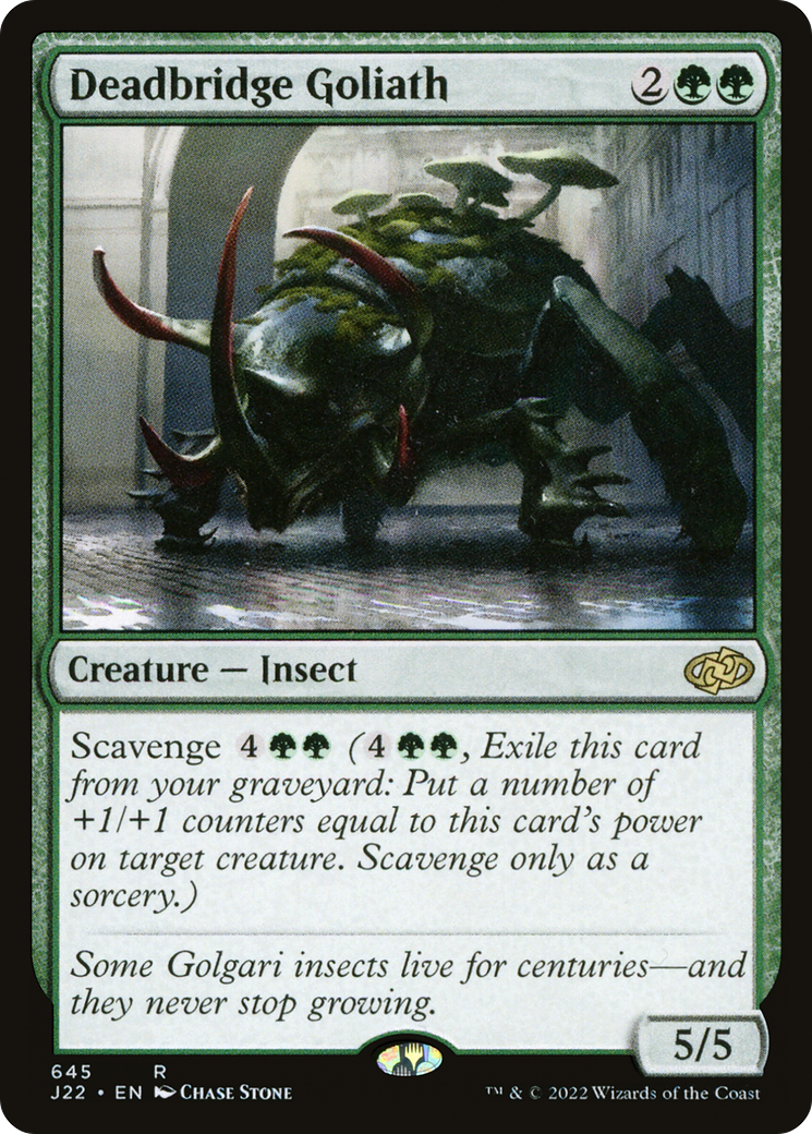 Deadbridge Goliath (J22) 645 - WZRD TCG