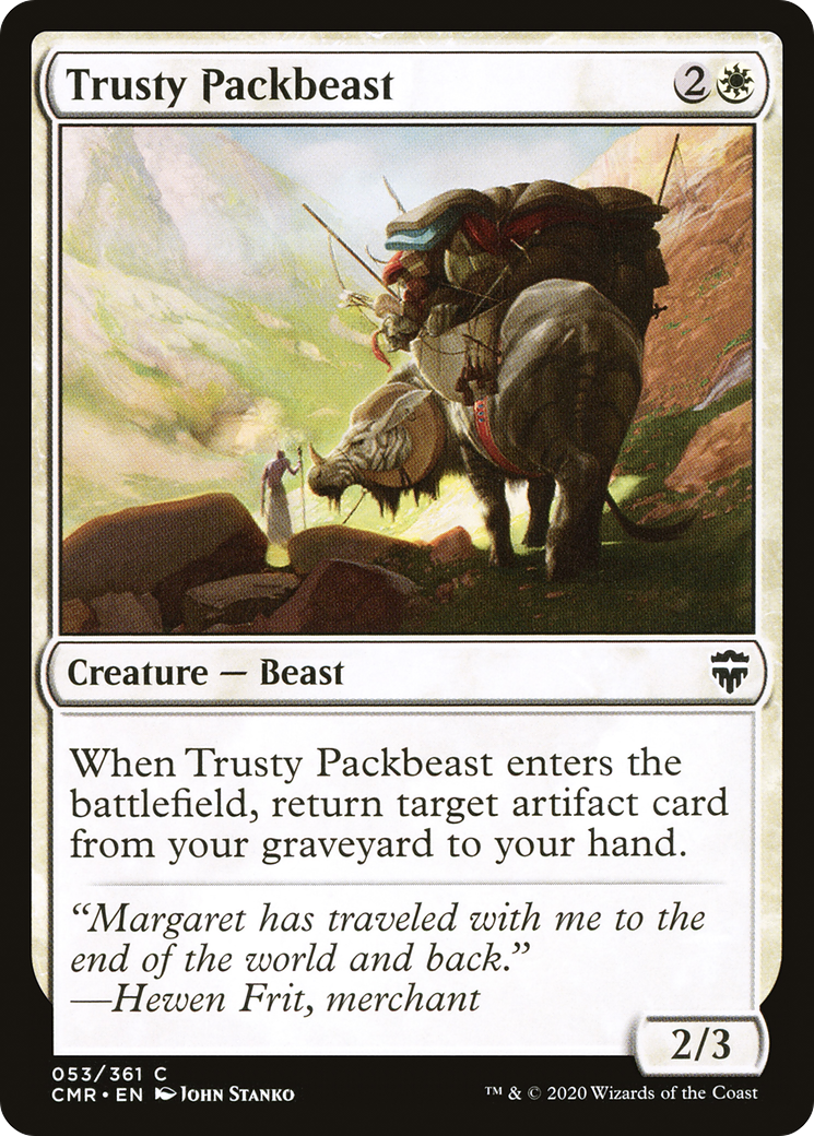 Trusty Packbeast (CMR) 53 - WZRD TCG