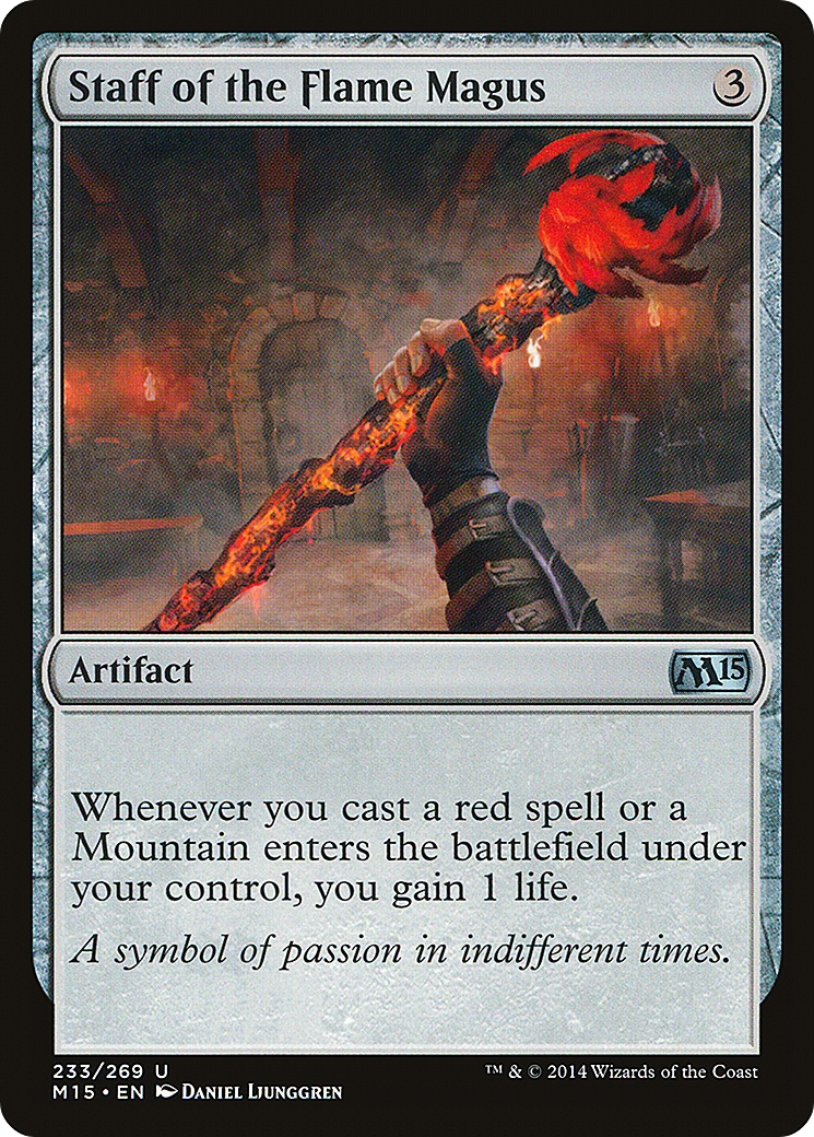 Staff of the Flame Magus (M15) 233