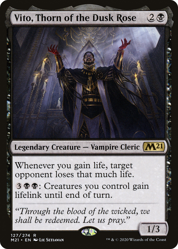 Vito, Thorn of the Dusk Rose (M21) 127