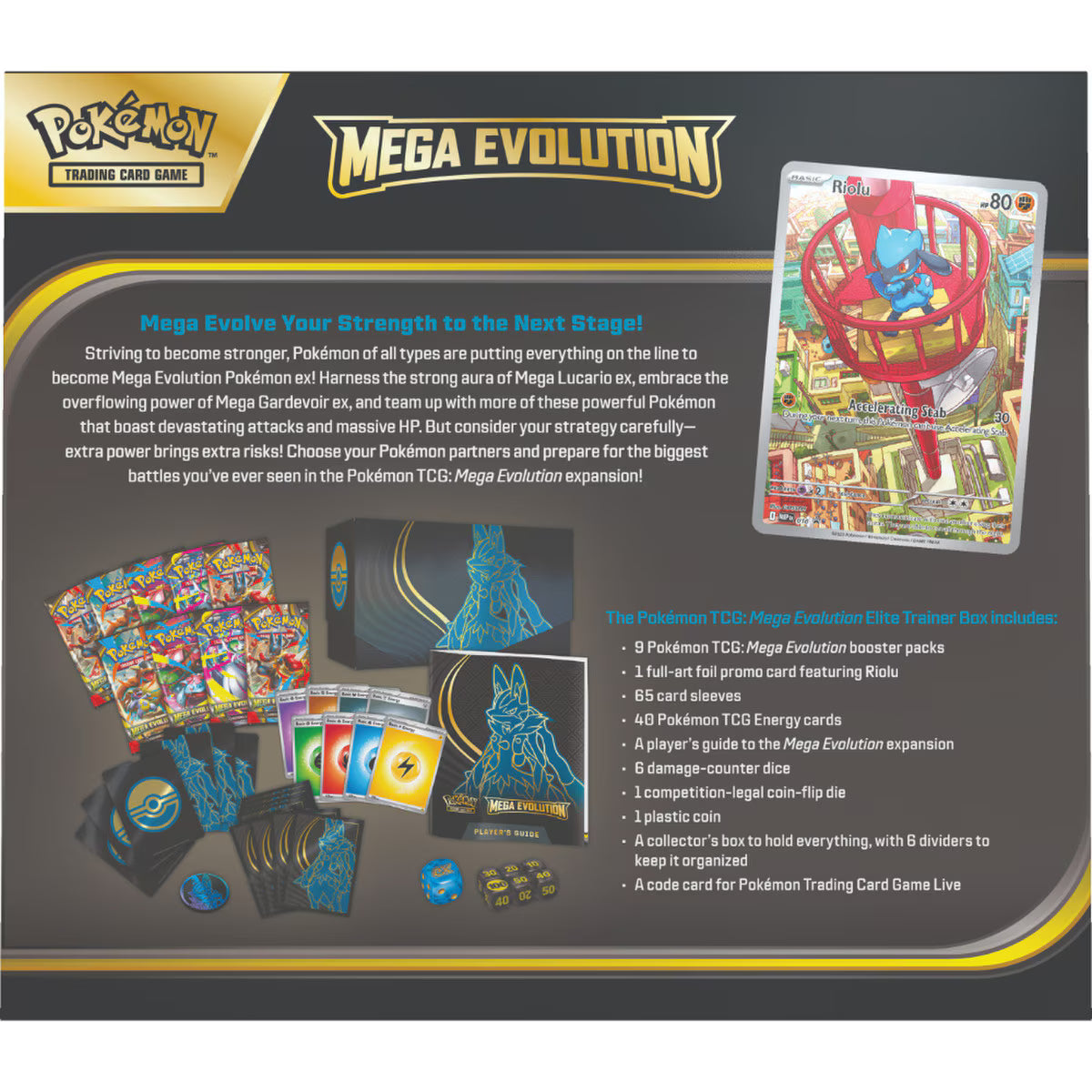 Pokmon - Mega Evolution Elite Trainer Box - Gardevoir WZRD TCG Pokmon - Mega Evolution Elite Trainer Box - Gardevoir WZRD TCG