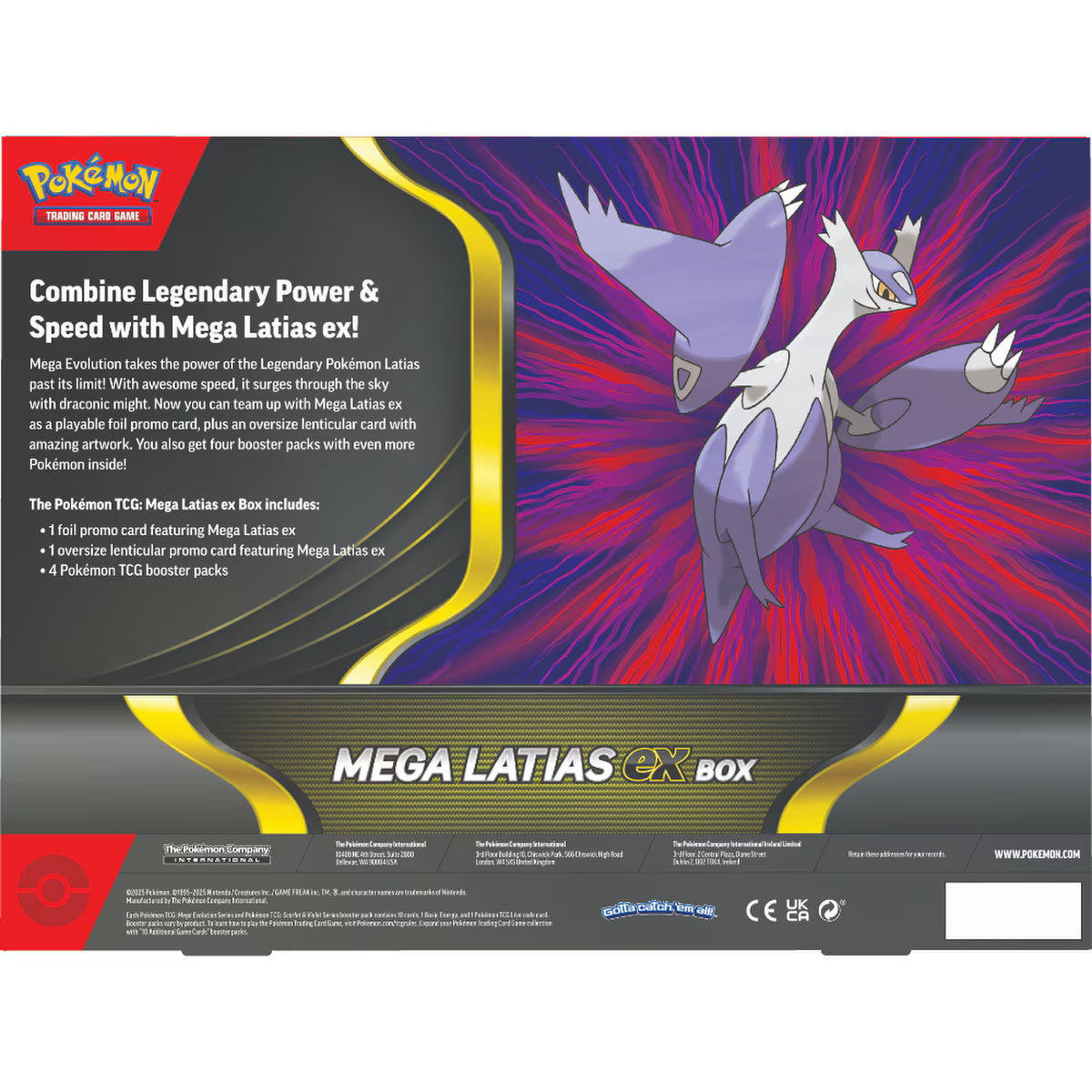 Pokémon - Mega Evolution - Mega Latias EX Box