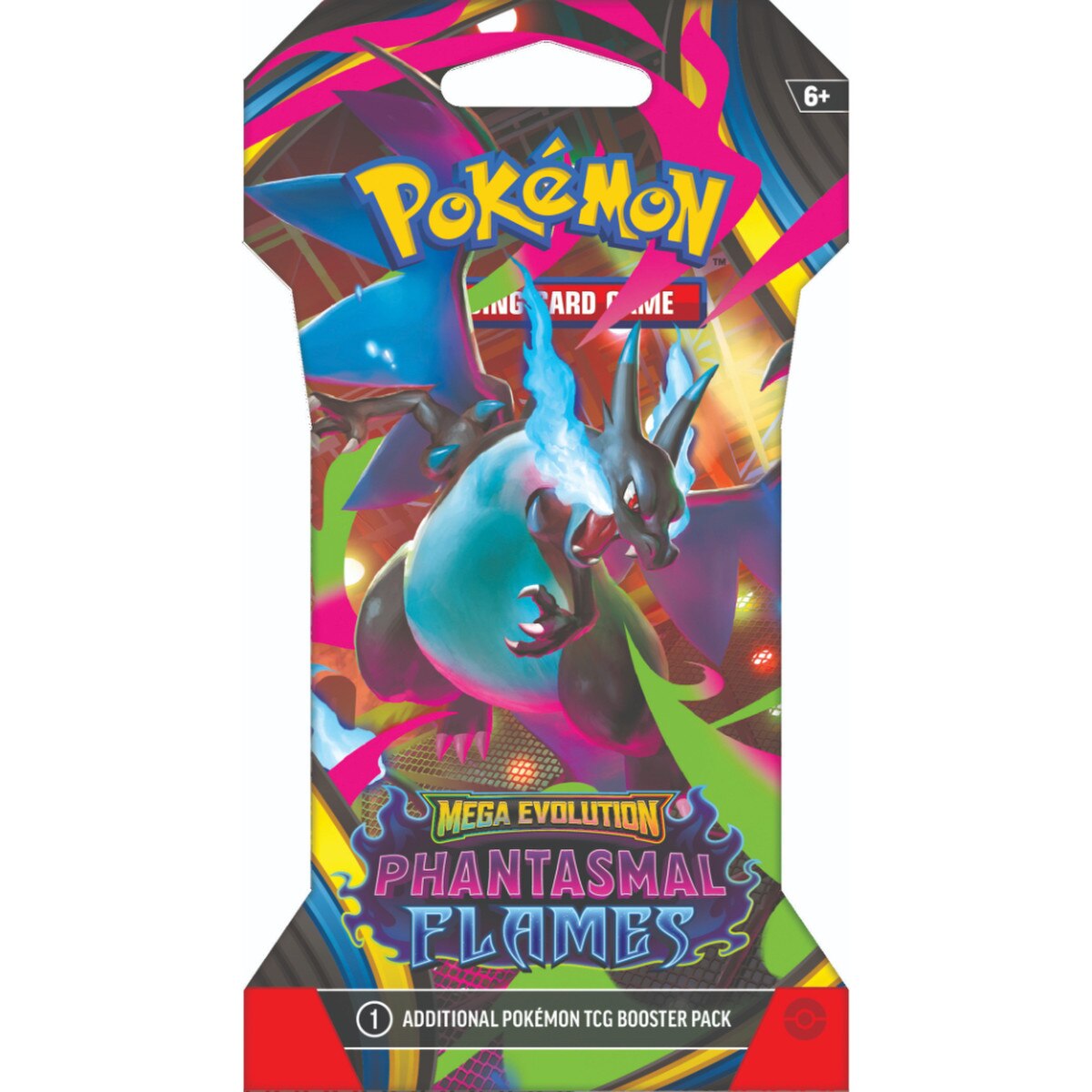Pokémon: Mega Evolution—Phantasmal Flames - Sleeved Booster