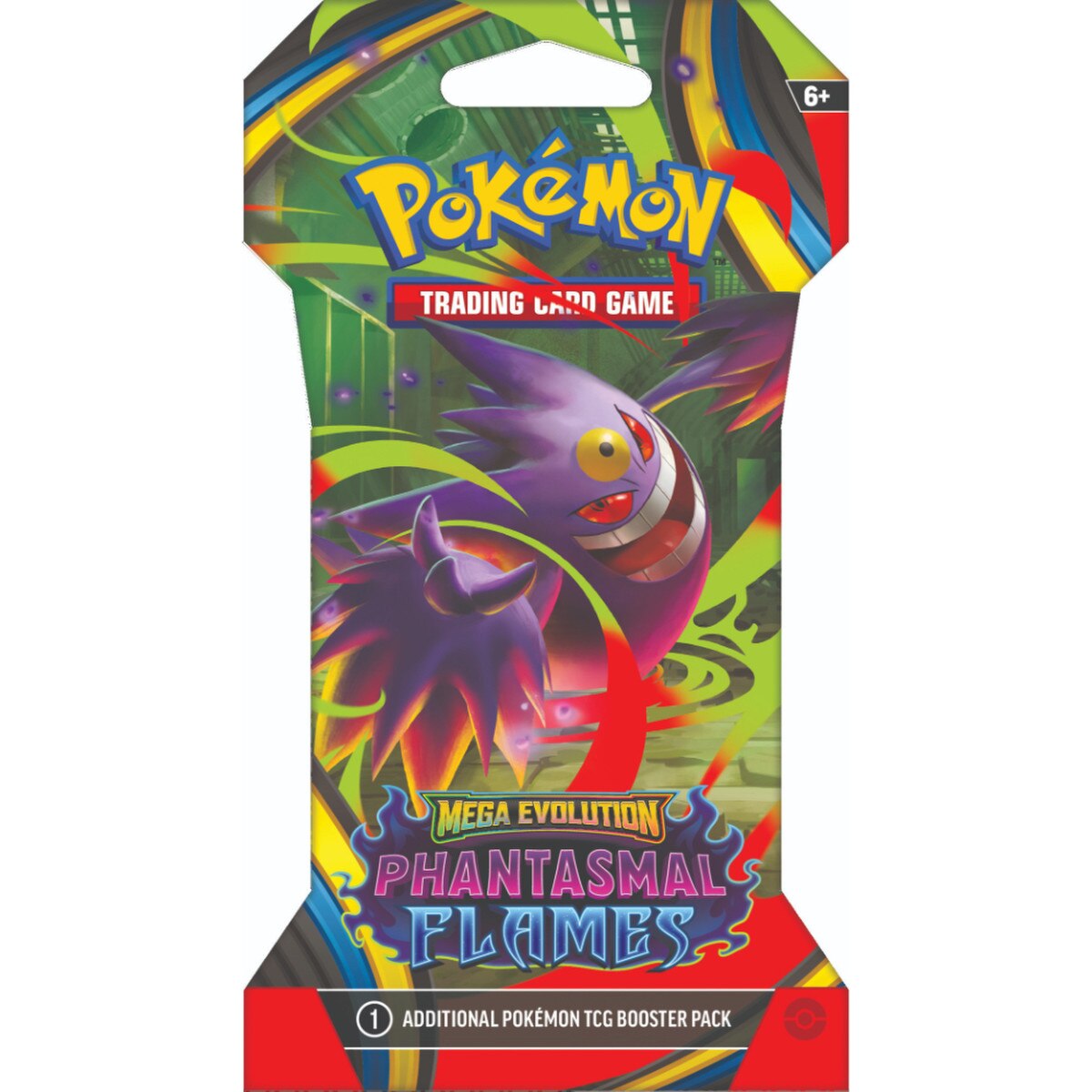 Pokémon: Mega Evolution—Phantasmal Flames - Sleeved Booster