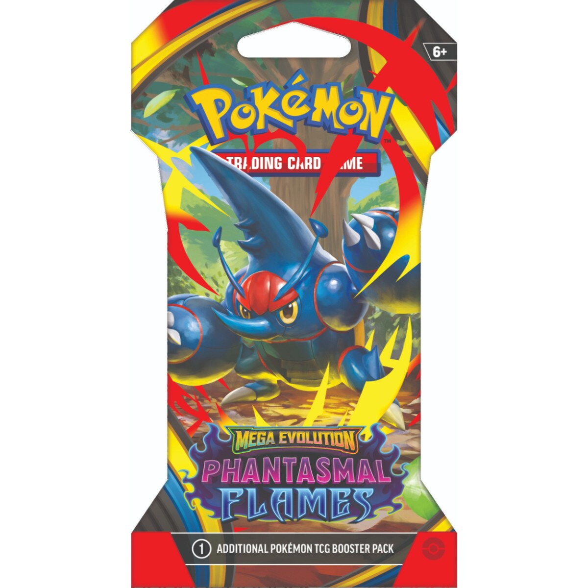 Pokémon: Mega Evolution—Phantasmal Flames - Sleeved Booster