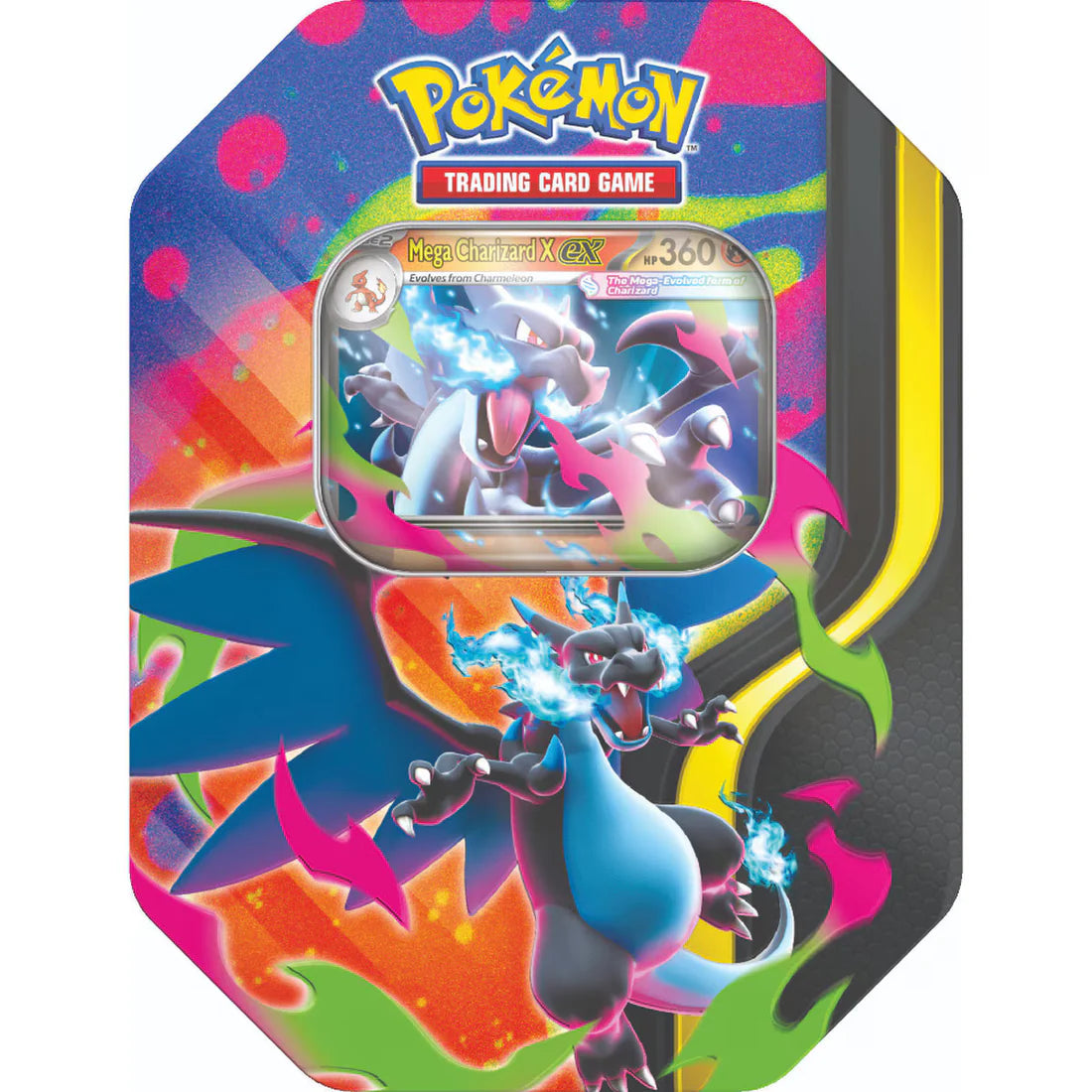 Pokémon TCG: Mega Charizard Tin X ex