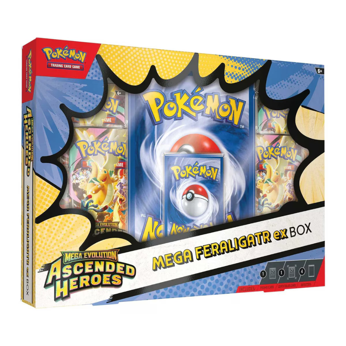 Pokémon TCG: Ascended Heroes-MEGA FERALIGATR ex BOX