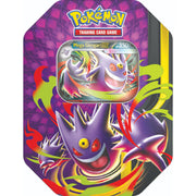 Pokémon Mega Gengar Mega Moonlit ex Tin