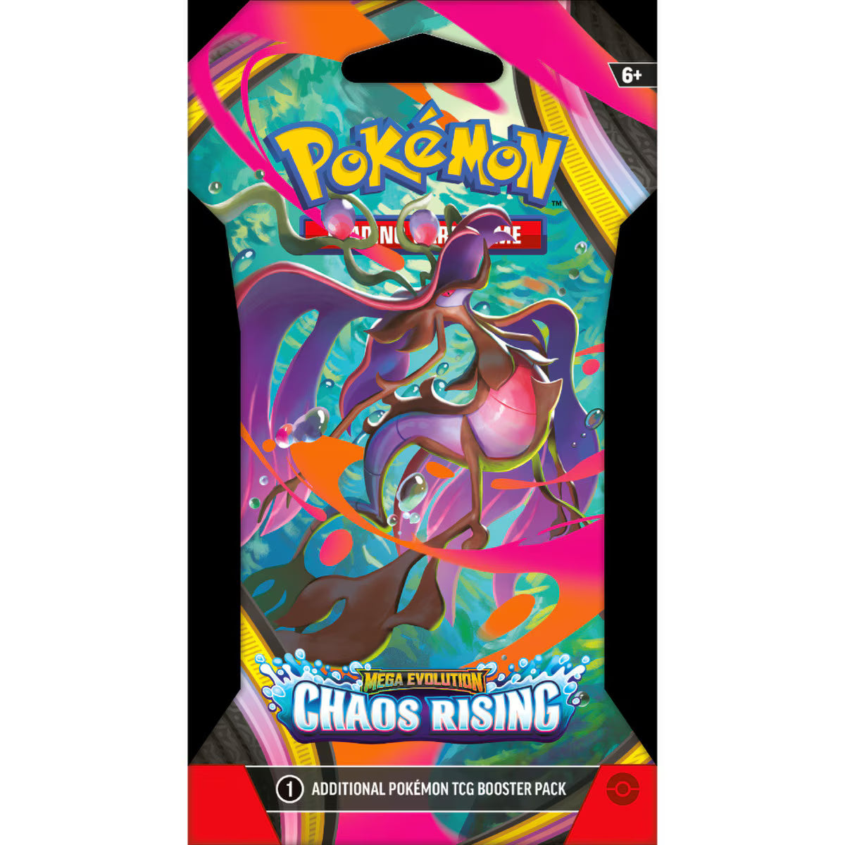 Pokémon: Mega Evolution—Chaos Rising: Sleeved Booster