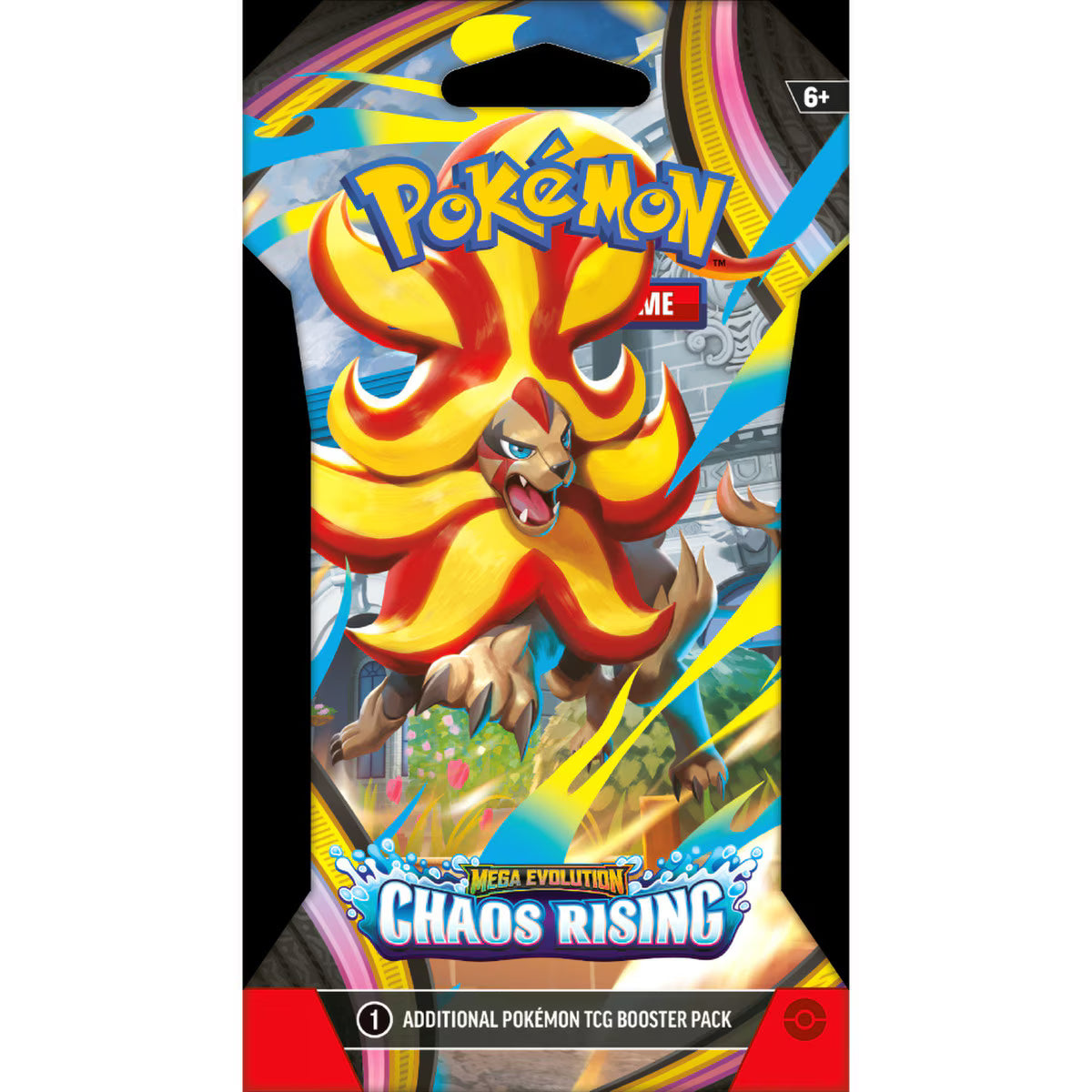 Pokémon: Mega Evolution—Chaos Rising: Sleeved Booster