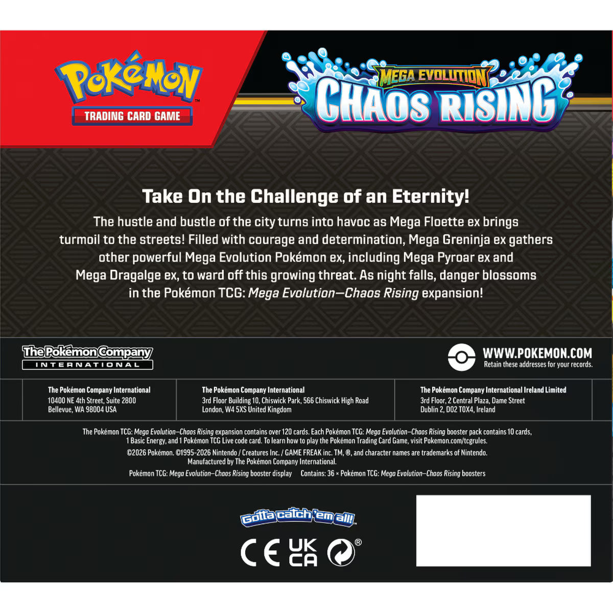 Pokémon: Mega Evolution—Chaos Rising: Booster