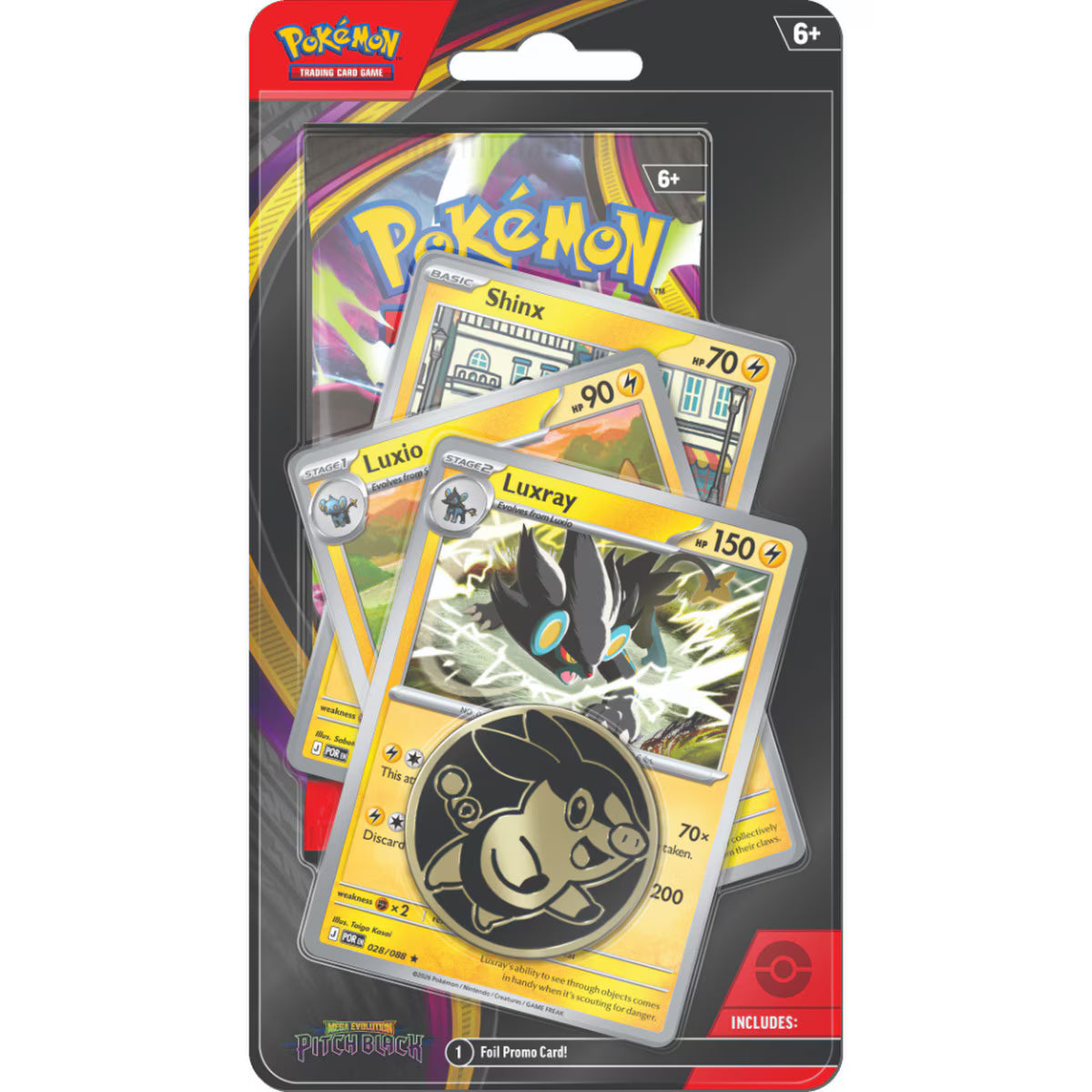 Pokémon: Mega Evolution—Pitch Black: LUXRAY Premium Blister