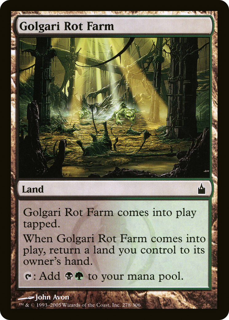 Golgari Rot Farm (RAV) 278