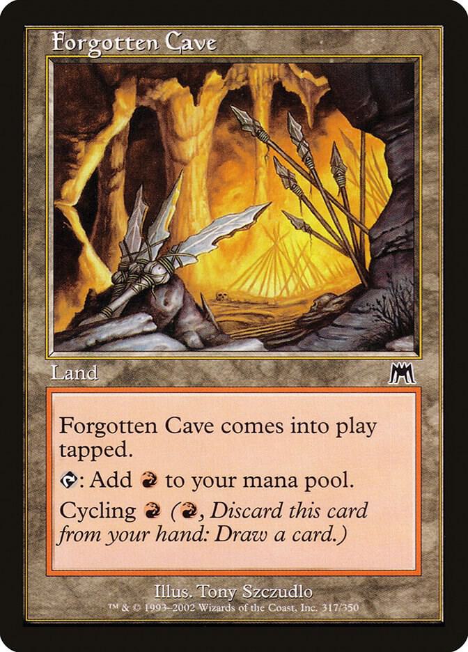 Forgotten Cave,, 317, Lightly Played, Foil