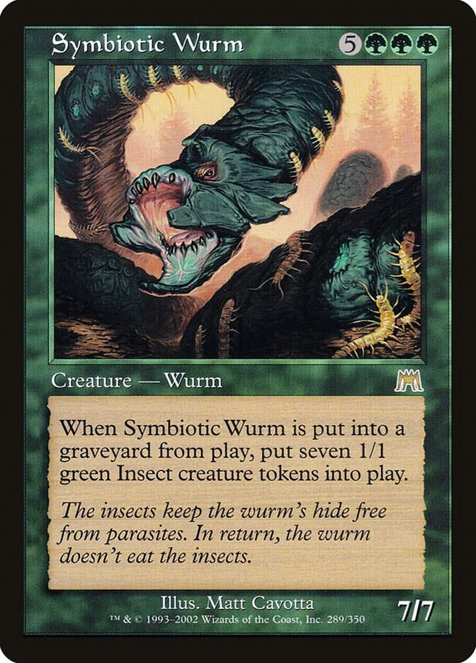 Symbiotic Wurm,, 289, Lightly Played, Normal