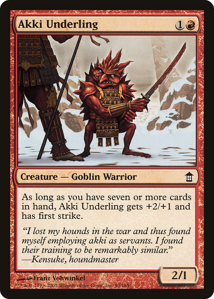 Akki Underling (SOK) 93 - WZRD TCG