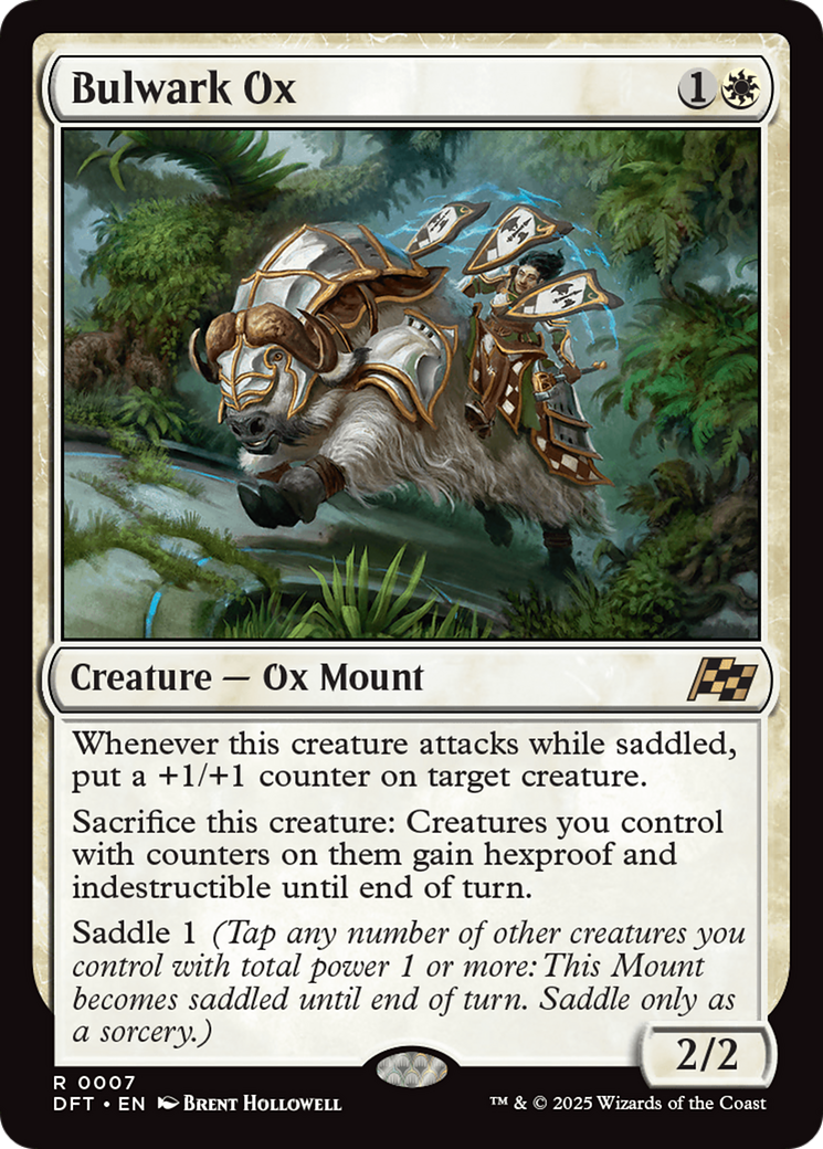 Bulwark Ox (DFT) 7 - WZRD TCG