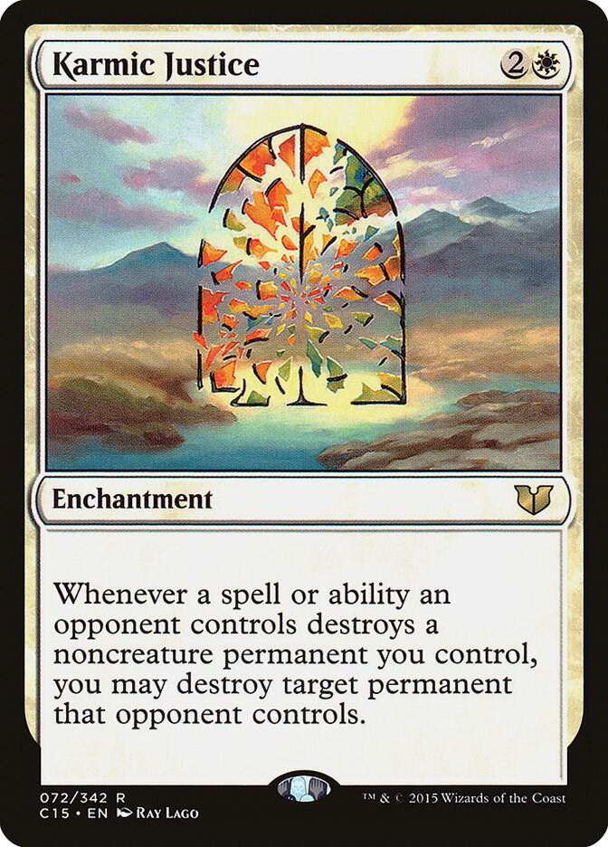 Karmic Justice, C15, 72, NM
