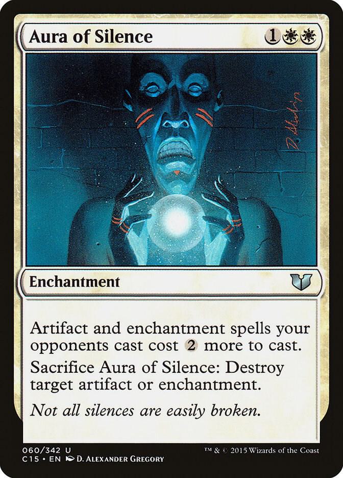 Aura of Silence, C15, 60, NM