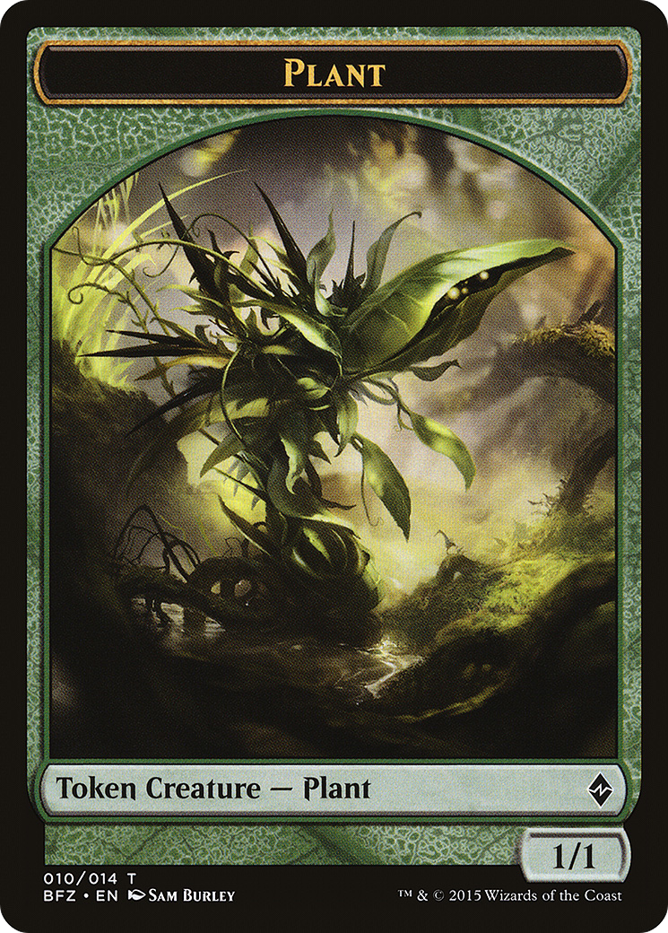 Plant Token (TBFZ) 10 - WZRD TCG