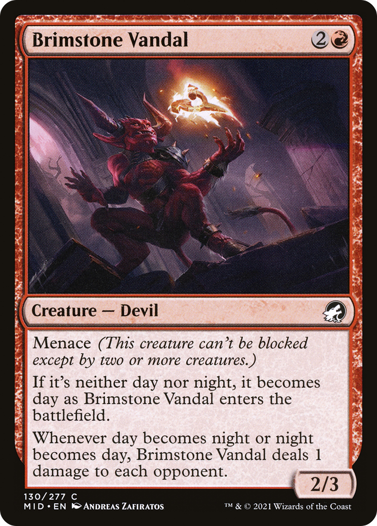 Brimstone Vandal (MID) 130 - WZRD TCG