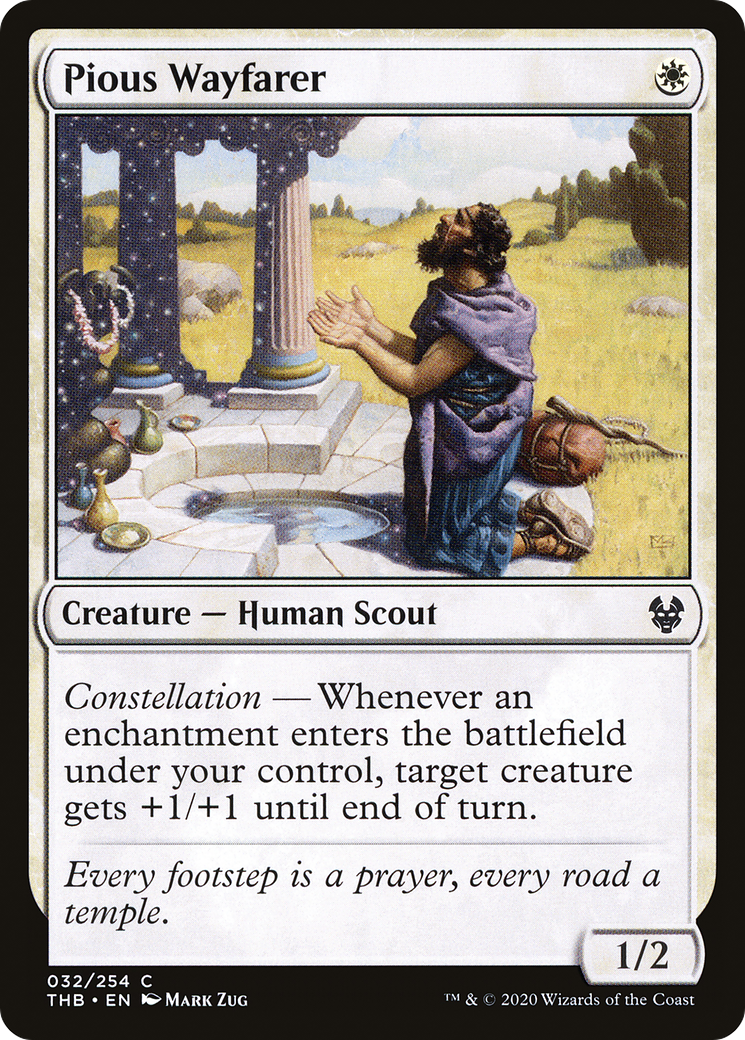 Pious Wayfarer (THB) 32 - WZRD TCG