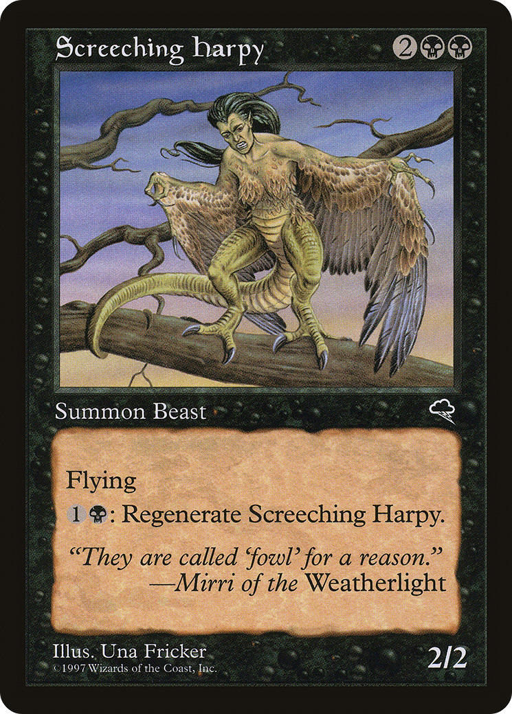 Screeching Harpy (TMP) 155