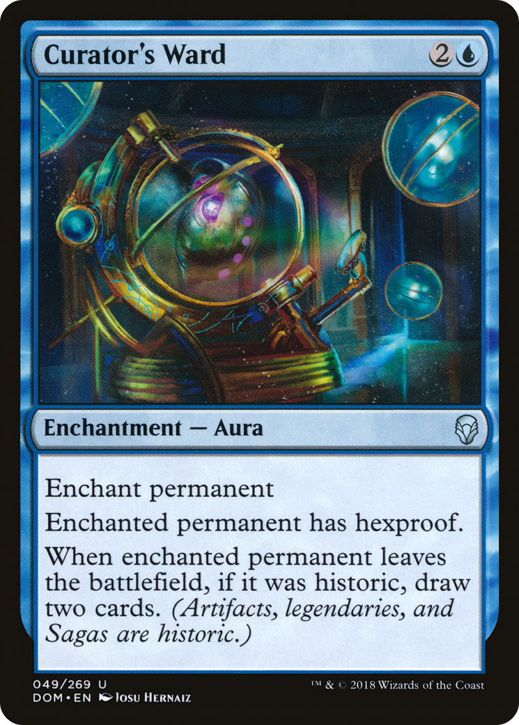 Curator's Ward (DOM) 49 - WZRD TCG