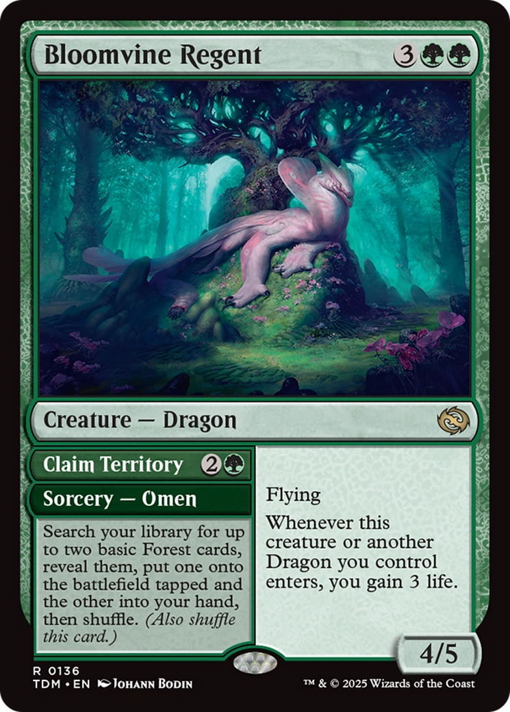 Bloomvine Regent (DFC) (TDM) 136 - WZRD TCG