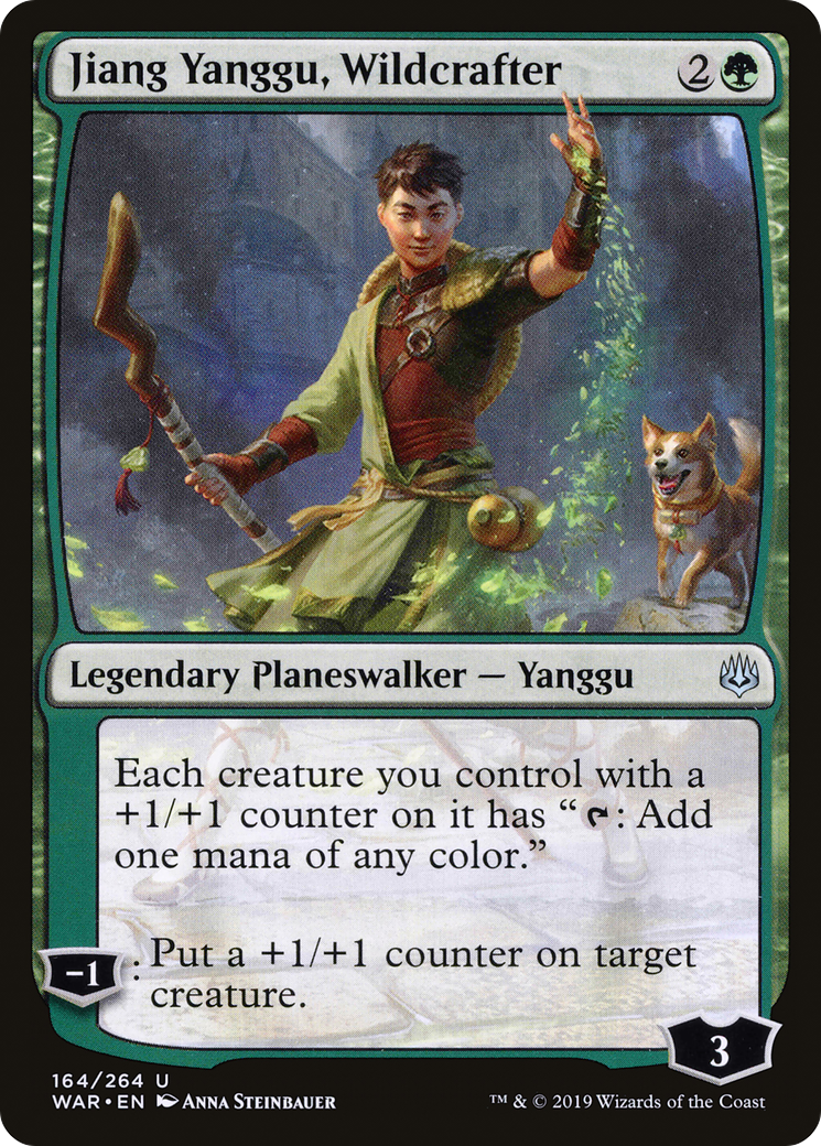 Jiang Yanggu, Wildcrafter (WAR) 164