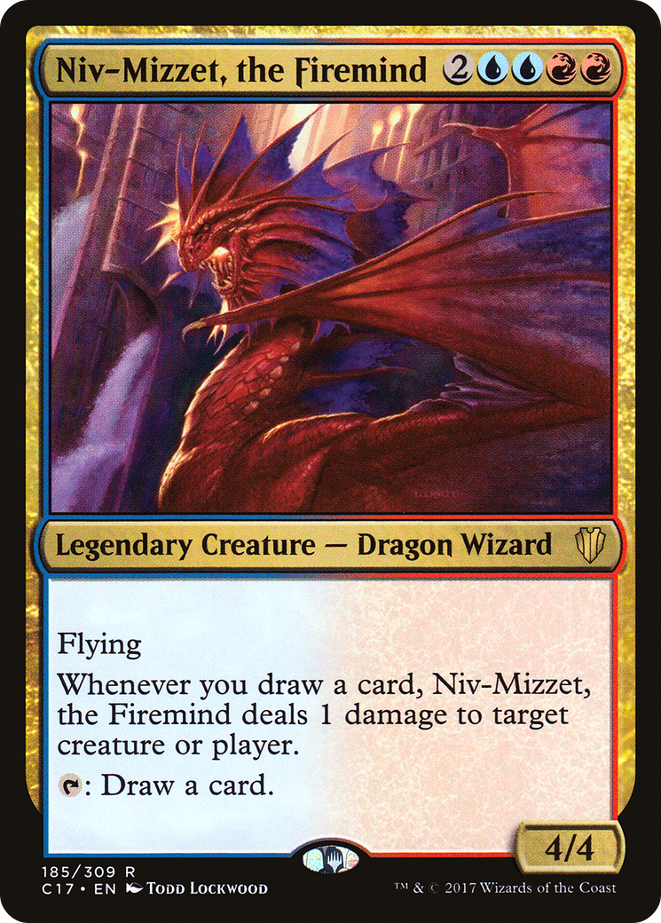 Niv-Mizzet, the Firemind (C17) 185 - WZRD TCG