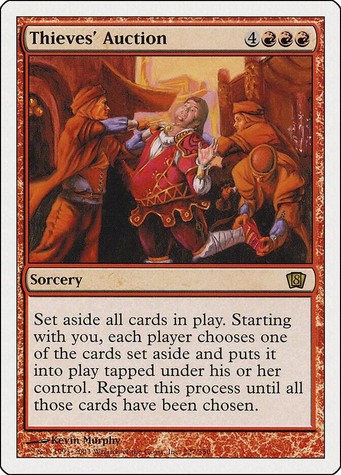 Thieves' Auction, 8ED, 227, NM