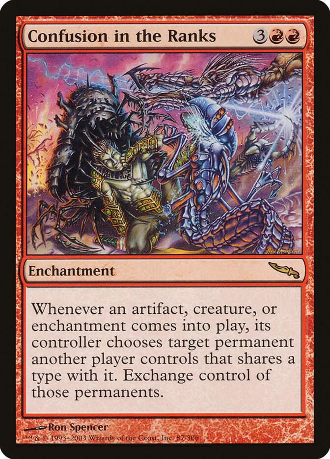 Confusion in the Ranks,, 87, Near Mint, Normal