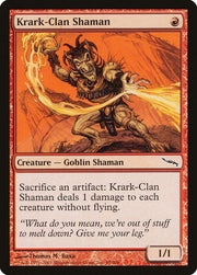 Krark-Clan Shaman,, 98, Near Mint, Foil