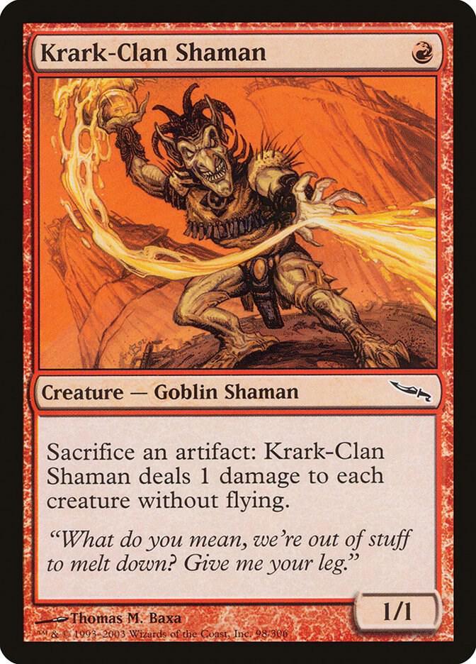Krark-Clan Shaman,, 98, Near Mint, Foil