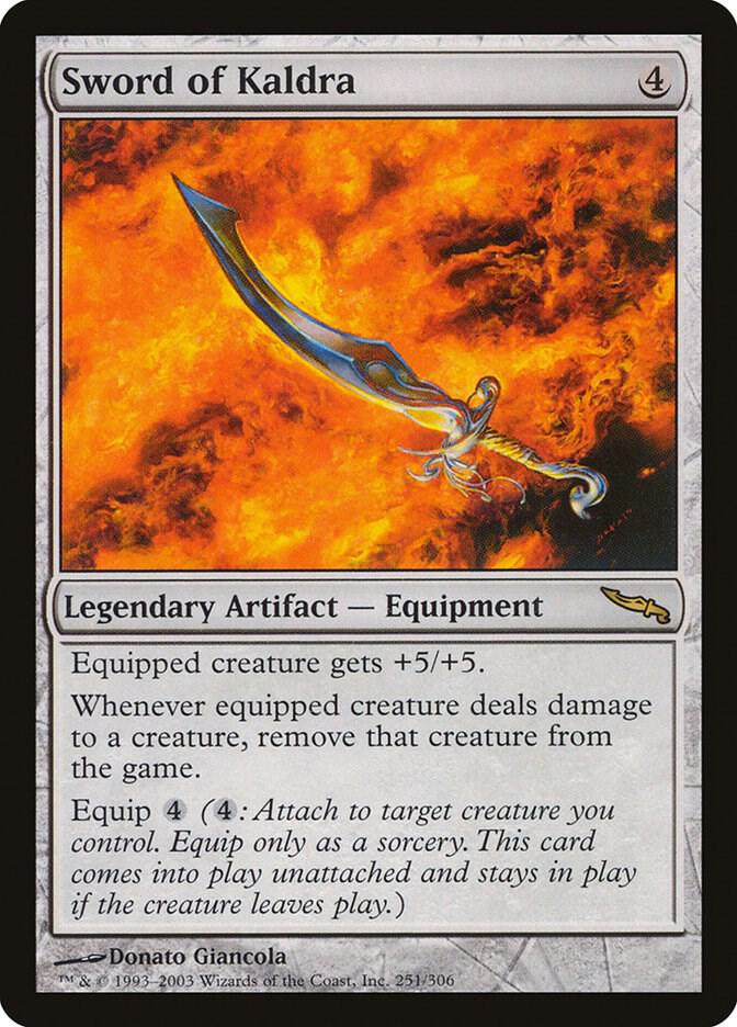 Sword of Kaldra,, 251, Lightly Played, Normal