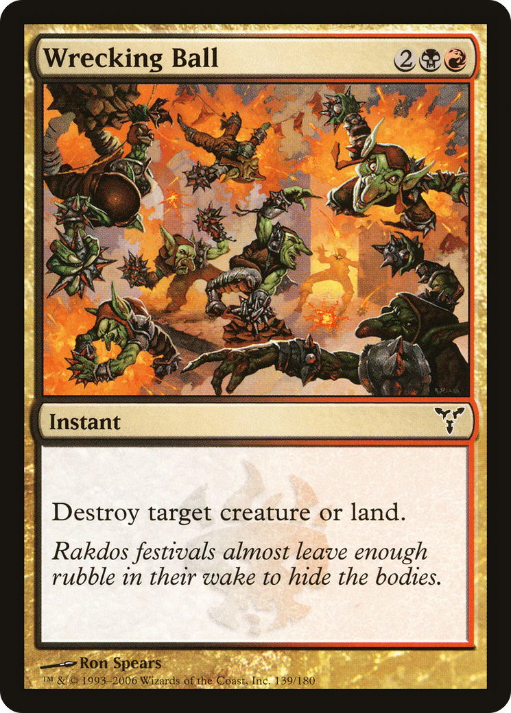 Wrecking Ball (DIS) 139 - WZRD TCG