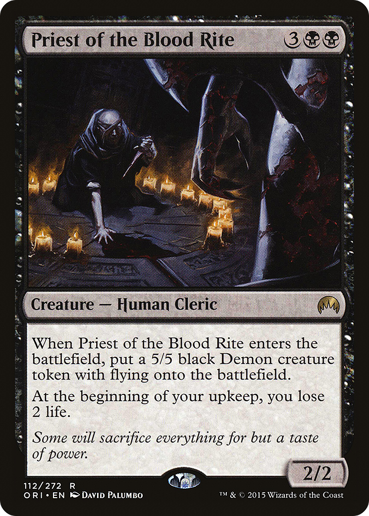 Priest of the Blood Rite (ORI) 112