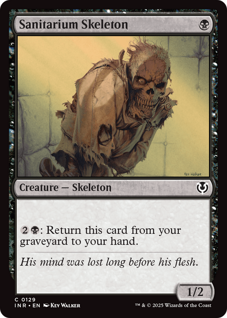 Sanitarium Skeleton (INR) 129 - WZRD TCG