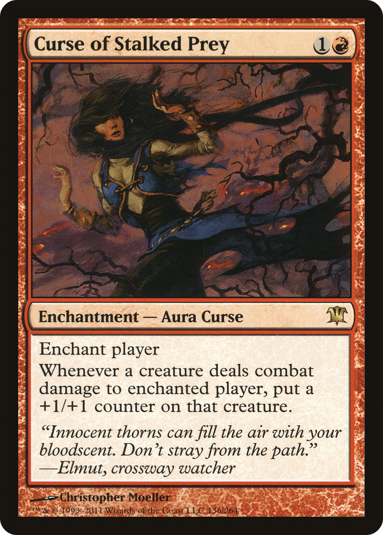 Curse of Stalked Prey (ISD) 136 - WZRD TCG