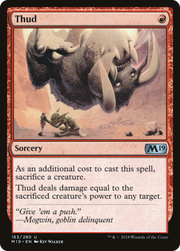 Thud (M19) 163 - WZRD TCG