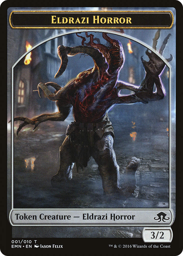 Eldrazi Horror Token (TEMN) 1 - WZRD TCG