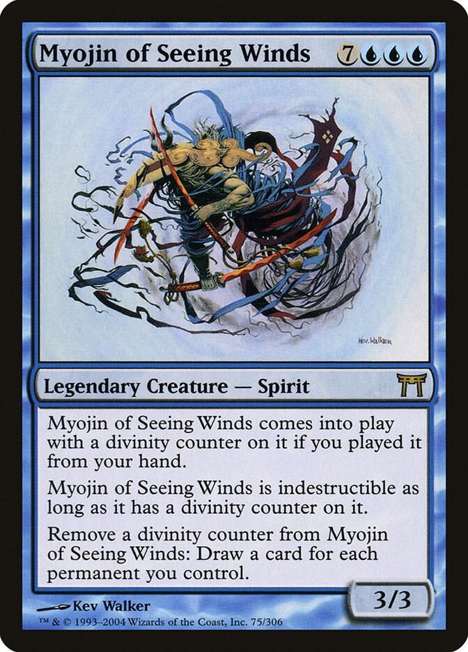 Myojin of Seeing Winds,, 75, Near Mint, Normal