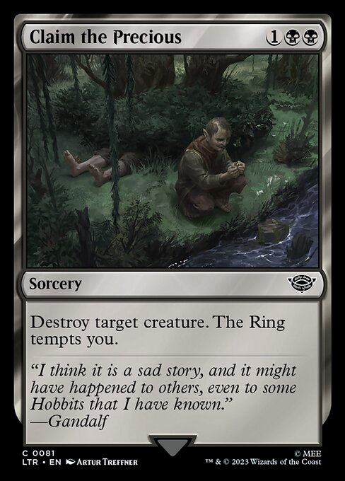 Claim the Precious front