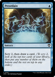 Preordain (OTC) 107 - WZRD TCG