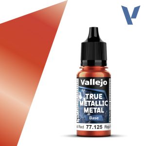 77.125 - Forged Red  - Vallejo True Metallic Metal (18ml) - Base