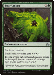 Boar Umbra, PCA, 58, NM