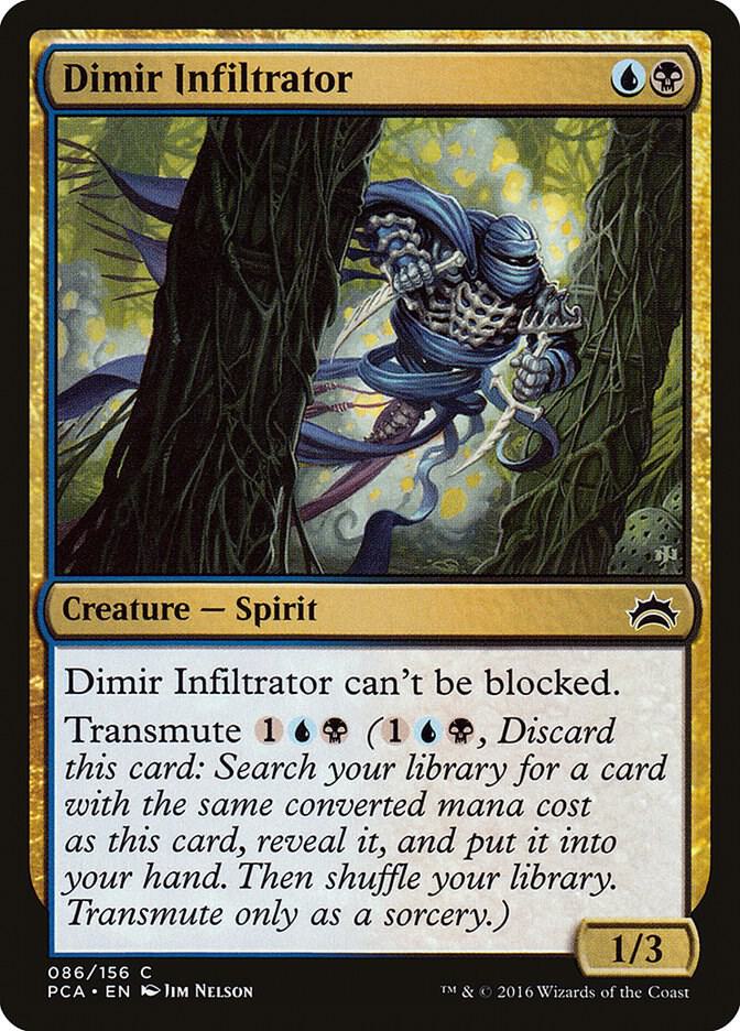 Dimir Infiltrator, PCA, 86, NM