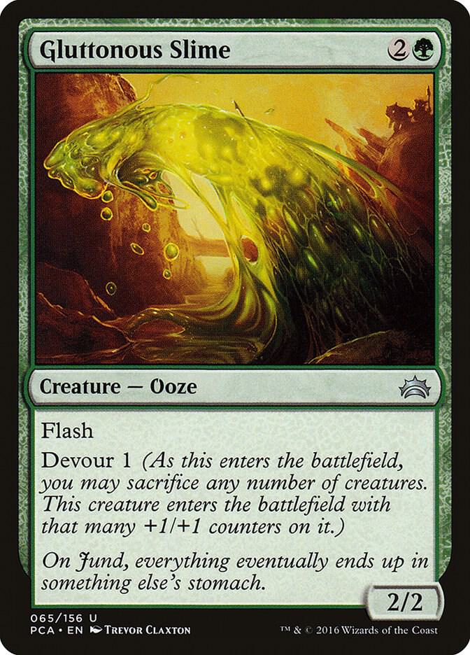 Gluttonous Slime, PCA, 65, NM