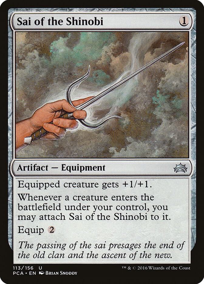 Sai of the Shinobi, PCA, 113, NM